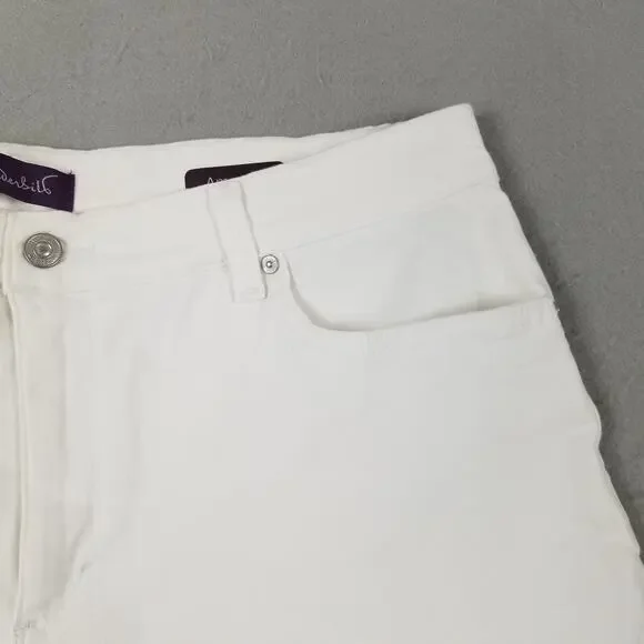 Gloria Vanderbilt Amanda Jeans Womens 16 Short Tapered Leg High Rise Stretch Den - Picture 4 of 16